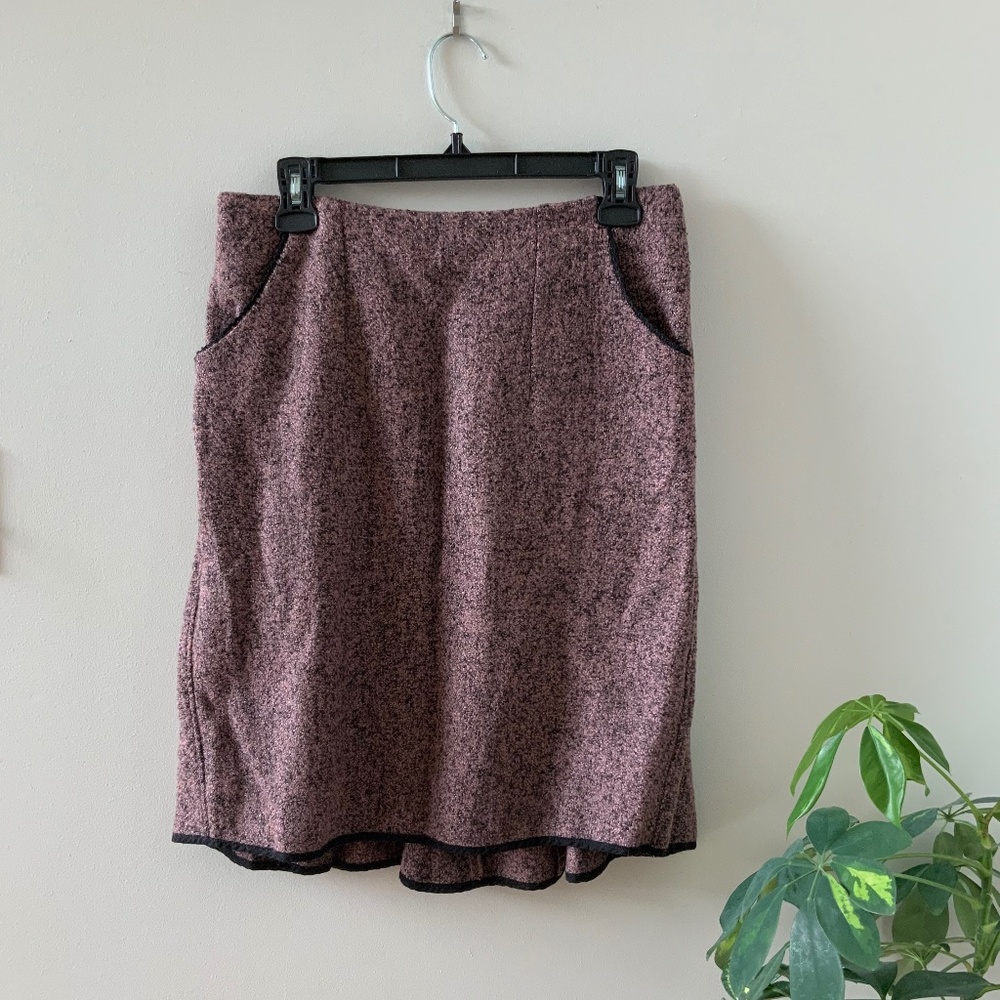 Annie 50 - Pink « wool » skirt